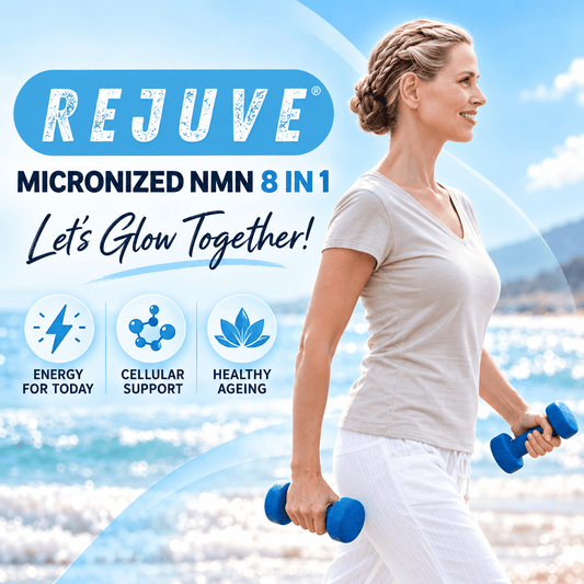 REJUVE® Micronized NMN 8-in-1 Advanced Formula – 2 Months (60 Capsules) - SellHealth UK