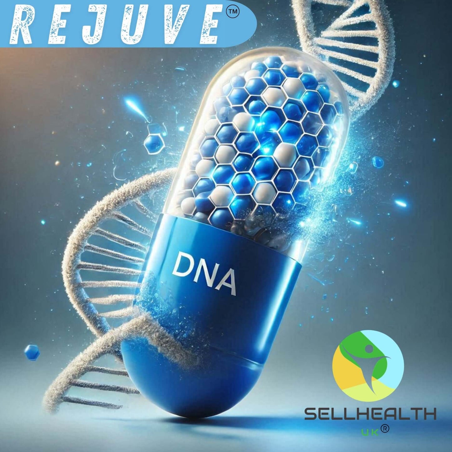 REJUVE BIO-X NAD+ COLLAGEN FORMULA by SellHealth UK