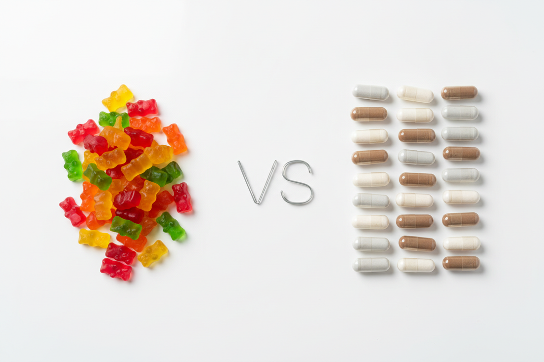 Gummies vs Capsules: Which Supplement Format Is Actually Better?