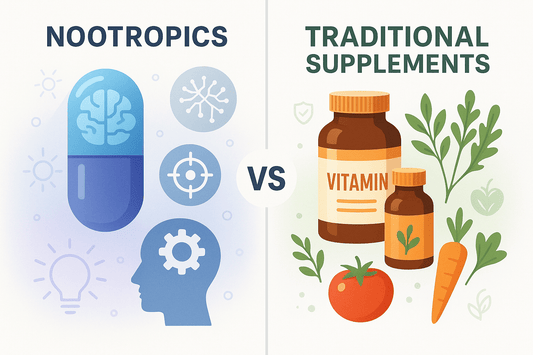Nootropics vs. Traditional Supplements: What’s the Difference? - SellHealth UK