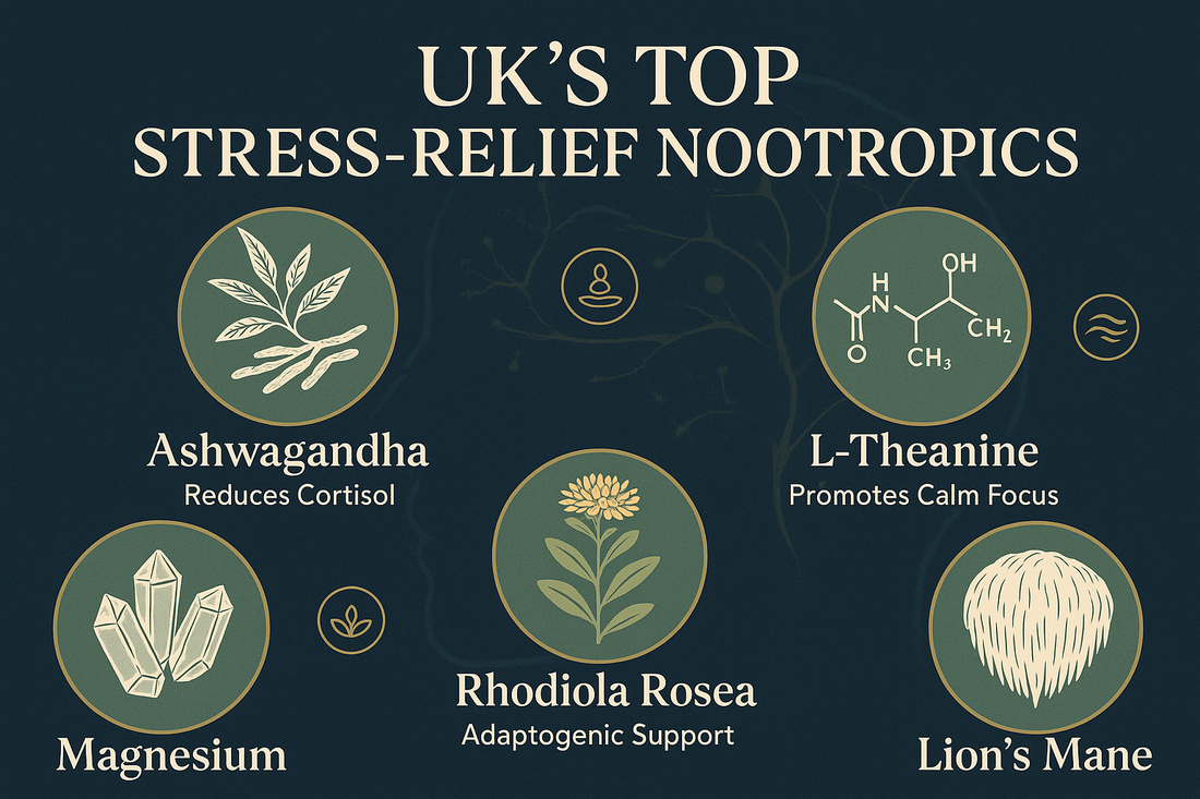 Best Nootropics for Stress Relief in the UK