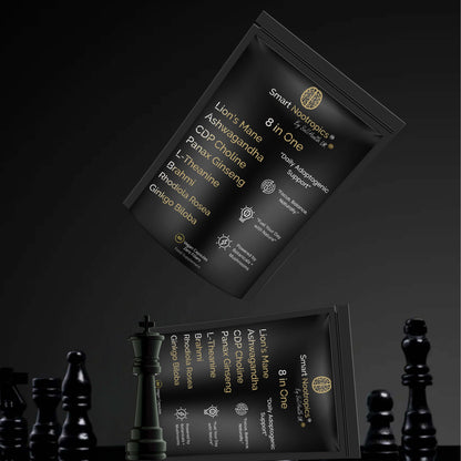 Smart Nootropics 8-in-1 Advanced Cognitive Essential Formula 60 Capsules