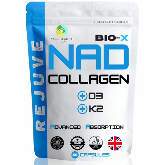 REJUVE BIO-X NAD+ COLLAGEN FORMULA by SellHealth UK