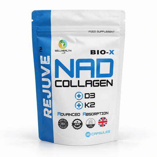 REJUVE BIO-X® NAD+ Collagen Formula - SellHealth UK