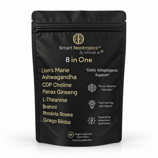 Smart Nootropics® 8-in-1 Advanced Cognitive Formula – 60 Capsules - SellHealth UK