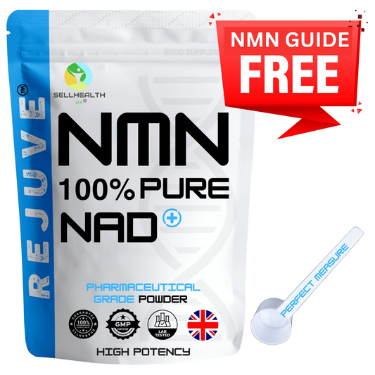 Pure Rejuve® NMN  99.93%+ Micronized Nicotinamide Mononucleotide Powder + Measure & FREE NMN eBook