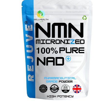 Pure Rejuve® NMN  99.93%+ Pharmaceutical Grade  Nicotinamide Mononucleotide Powder + Measure & FREE NMN eBook