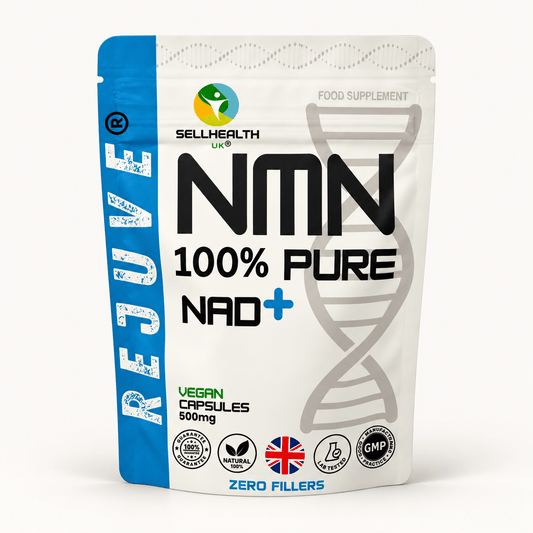 REJUVE® Pure NMN Capsules – 60 × 500mg - SellHealth UK